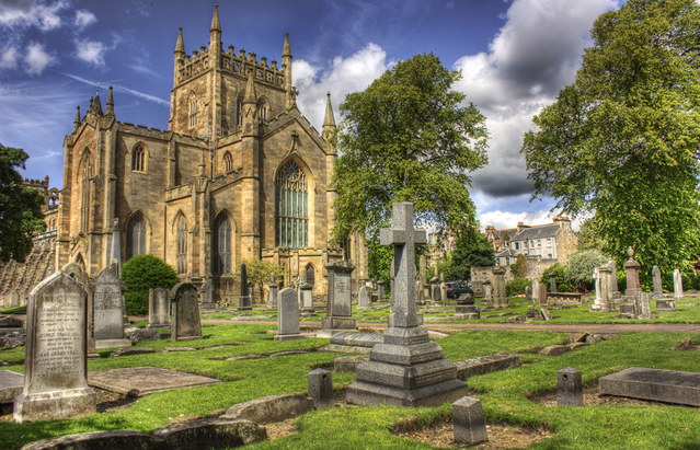 dunfermline abbey - The Fife Pilgrim Way - Walk Fife