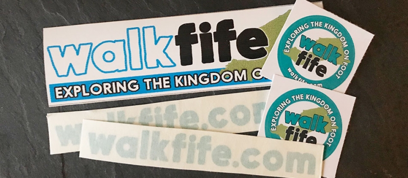Walk Fife sticker pack